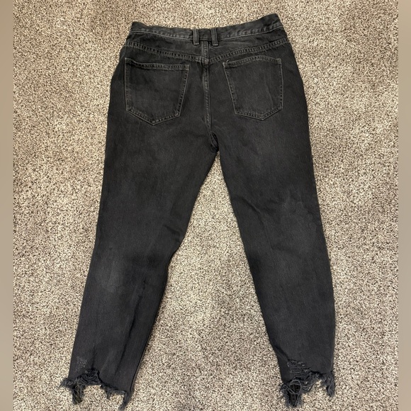 We The Free Black Distressed Ankle Jeans - Picture 3 of 6